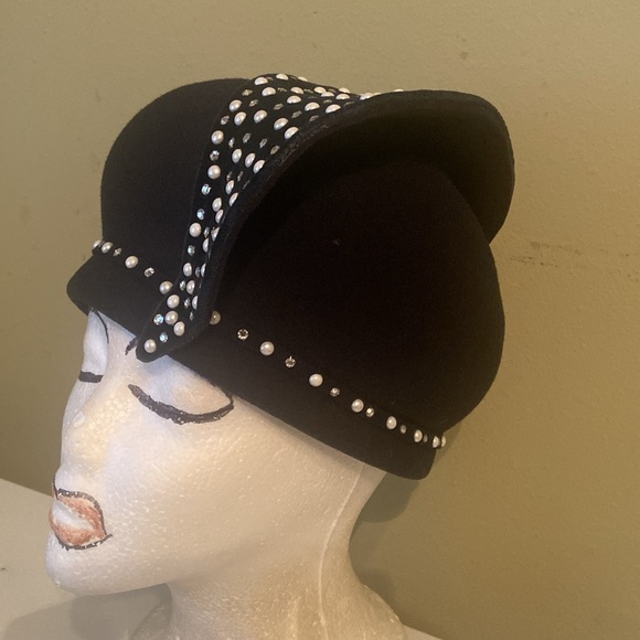 Dark Navy Blue Hat by Jack McConnell (PRICE IS FIRM) *****NO LOWBALLERS ****